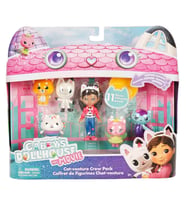 Gabby’s Dollhouse Kedi Macerası Ekibi Figür Seti - 6’lı Karakter Paketi - Gabby ve Arkadaşları