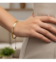 XUPING JEWELRY 14 Ayar Altın Kaplama, Hasır Model  Bileklik
