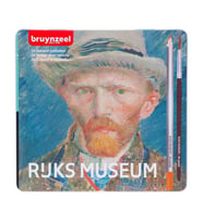 Bruynzeel Aquarel Boya Kalemi 24 Renk Metal Kutu Rijks Museum Vincent Van Gogh 