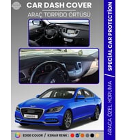 HYUNDAI GENESIS BH KASA (2008-2014) Torpido Örtüsü Ön Panel Halı Torpido Koruma Tam Uyum