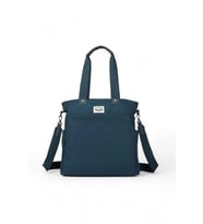 Smart Bags Kanvas Lacivert Kadın Omuz Çantası SMB1309