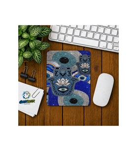 Nazar Boncuklu Baskılı Oyuncu Mousepad 0212