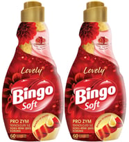 Bingo Soft Çamaşır Yumuşatıcı Konsantre 1440ML Lovely (2 Li Set)