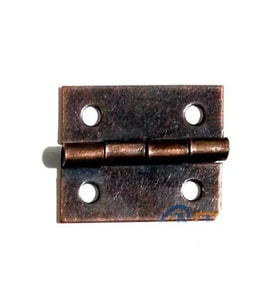Tavla Menteşesi 3cm, No:1/4 - Oksit, 120 Adet