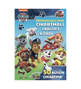 Paw Patrol - Köpekçiklerle Tanış Çıkartmalı Faaliyet Kitabı Beta Kids