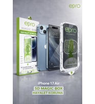 Epro 5D Magic Box Hayalet Ekran Koruyucu ve Kılıf Seti (iPhone 17 Air)