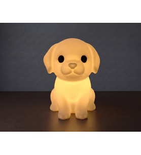 Riva Self Köpek Figürlü 3D Baskı Tealight Mumluk / Dekoratif Ambiyans Aydınlatma