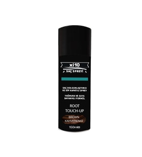 xi10 Kahverengi (Brown) Saç Dolgunlaştırıcı Sprey ve Dip Kapatıcı Topik Sprey 150 Ml.