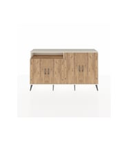 Arges Konsol 4 Raflı 4 Kapaklı 176x30x99 Aytaşı-Çam