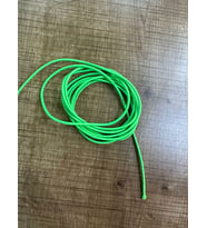 03MM NEON YEŞİL FOSFORLU LASTİL GİYİM DİKİŞ AKSESUARI 1 METRE