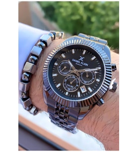 Daniel Klein MRD11967 Exclusive Fonksiyonlu Erkek Kol Saati Bileklik Hediyeli