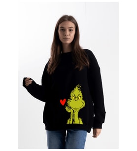 Unisex Oversize Grinch Sweatshirt