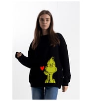 Unisex Oversize Grinch Sweatshirt