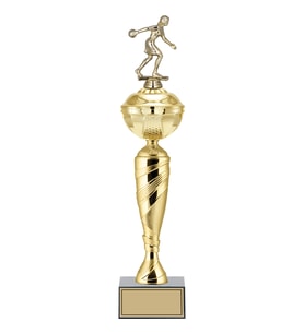 ODAK KUPA - Figürlü Kupalar - Bowling Kadın Figürlü Kupalar FG-075 B - 49 cm