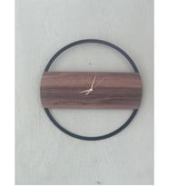 Dekoratif Modern Ahşap Duvar Saati