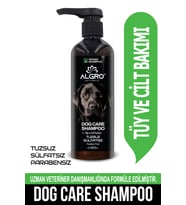 Köpek Şampuanı Tüy ve Cilt Bakım Şampuanı Tuzsuz Sülfatsız Parabensiz Alkolsüz 400 ml.