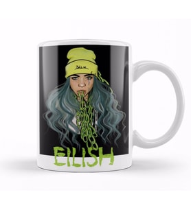 Billie  Eilish Kupa Bardak Porselen