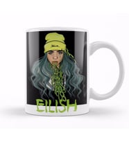 Billie  Eilish Kupa Bardak Porselen