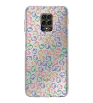 Xiaomi Redmi Note 9S  Kamera Korumalı Kapak Hello Kitty Tasarımlı Şeffaf  Kılıf