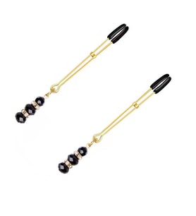 OdinsShop BDSM Mücevherli Göğüs Ucu Kelepçesi