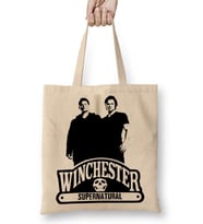 Supernatural Wınchester Bez Çanta Uzun Saplı