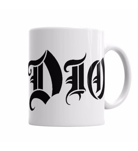 Dio Logo Rainbow Black Sabbath iron Maiden Saxon WASP Scorpions Accept Kupa Bardak Porselen