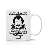 Çölüme Yağmur Oldun Müslüm Temalı Kişiye özel Yazı Alanı Çay Kahve Kupa Bardak Hediye