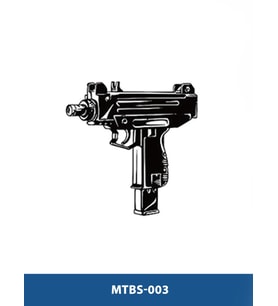 MTBS-003 ORTA BOY MİNİ UZİ DESEN GEÇİCİ DÖVME-TATTO