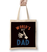 Worlds Best Brother Uncle Father Mother Niece Nephew Family Bez Çanta Uzun Saplı