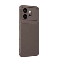 Huawei Honor 600 Auto Focus Karbon Kapak - Gri