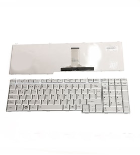 Toshiba Satellite L500-137 Klavye Gümüş Türkçe Gri