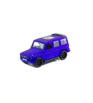 Metal Mercedes G63 Çek Bırak Model Araba Mavi Işıklı 12 Cm