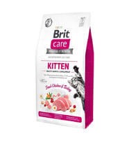 Brit Care Hypo-Allergenic Sağlıklı Büyüme için Tavuklu ve Hindili Tahılsız Yavru Kedi Maması 2kg