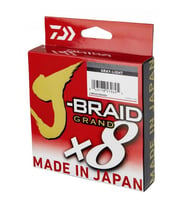 Daiwa J-Braid Grand x8 Gray-Light İp Olta Misinası 135 mt 0.06 mm (Gri)