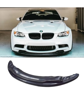 Bmw E92 M3 GTS Ön Lip Plastik Parlak Siyah karlık-ön-ek-bodykit 2007 2008 2009 2010 2011