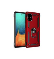Samsung Galaxy A51 Uyumlu Kılıf Zore Vega Kapak (Kırmızı)