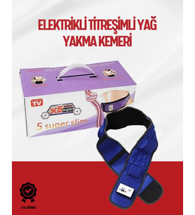 Ayarlanabilir Hızlı Elektrikli Masaj Kemeri - Yağ Yakımına Yardımcı