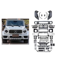 Mercedes G63 AMG 2019-2026 Ön Tampon Seti W465 (Krom)