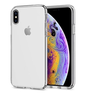 Apple iPhone XS 5.8 Kılıf Şeffaf Silikon Hibrit Case (Renksiz)