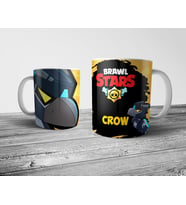 Pixxa Brawl Stars Mecha Crow Kupa Bardak Model 2