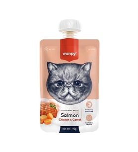 Wanpy Taze Somonlu Tavuklu Kedi Et Ezmesi 90 Gr