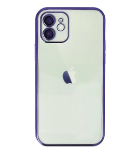 Mey İthalat® iPhone 11 Kılıf Lensli Silikon - Mor