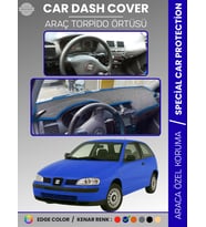 SEAT İBİZA (1998-2001) Torpido Örtüsü Panel Halı Koruma Tam Uyum Çatlamayı Önler Hızlı Montaj