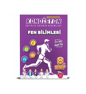 LGS 8. Sınıf Kondisyon Haftalık Kazanım Denemeleri Fen Bilimleri