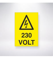 230 Volt 21x28 Arkası Yapışkanlı Levha