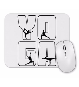 Yoga  Logo Mouse Pad