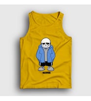Presmono Unisex Sarı Blue Coat Sans Undertale Atlet 31758tt (Sarı)