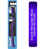 Oral-B Allrounder Black Manuel Çok Yönlü Black Diş Fırçası 1 Adet