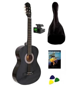 Gonzales Klasik Gitar Seti Siyah