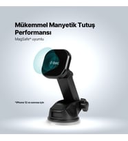 Ttec 2TT35 Easy Drive Flex M Araç Içi Magsafe Uyumlu Telefon Tutucu